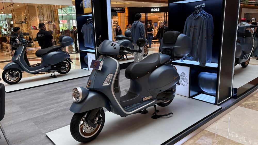Meluncur di Indonesia, Vespa Officina 8 Dijual Mulai Rp63 Jutaan. Foto: iNews Media Group.