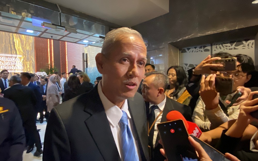 Anggito Fokus Pelajari Struktur dan Program LPS di 100 Hari Pertama (Anggie Ariesta/iNews Media Group)