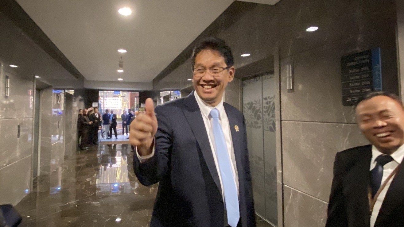 Pesan Purbaya ke Jajaran Baru Dewan Komisioner LPS Jelang Sertijab. (Foto Anggie/IMG)