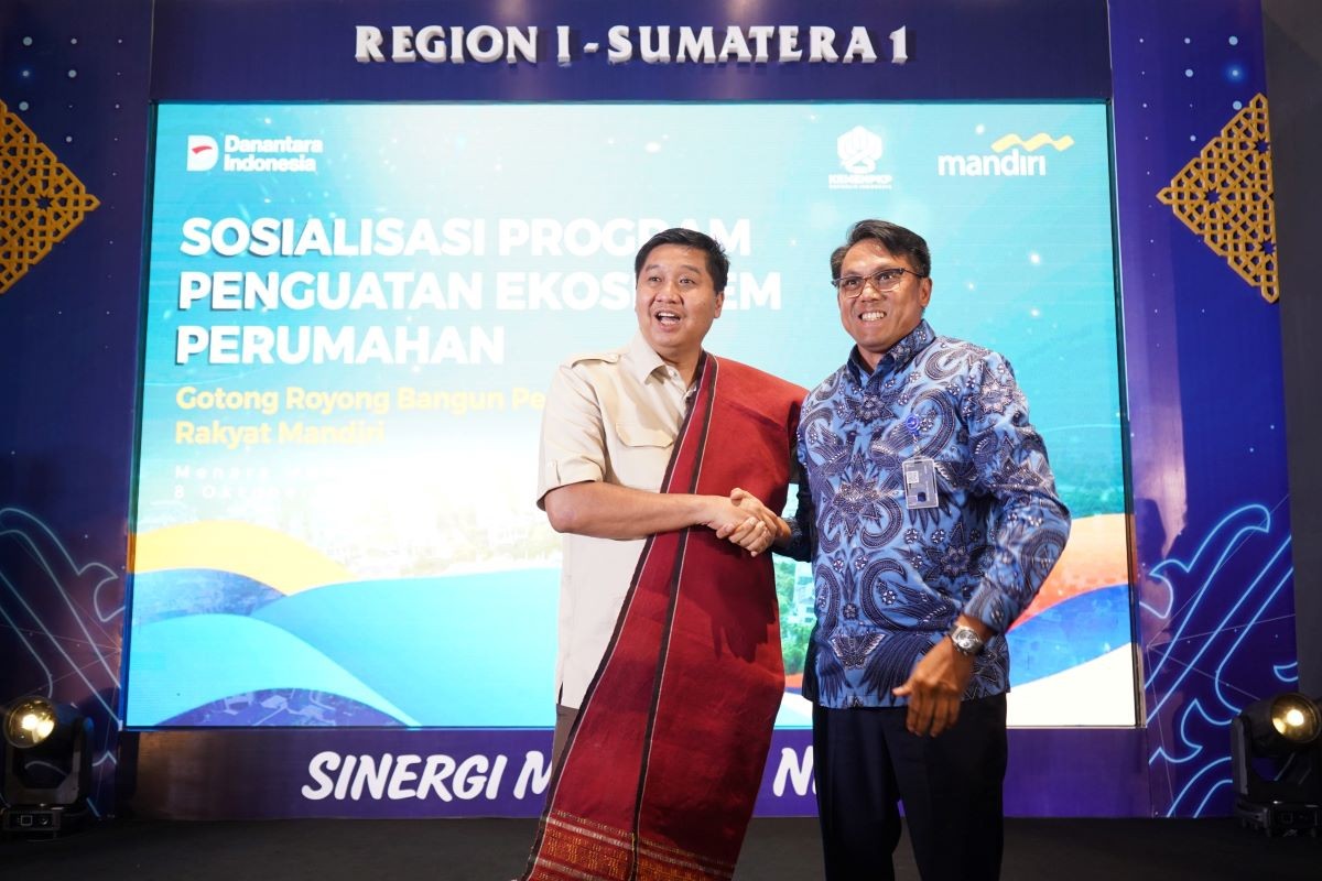 Percepat Program 3 Juta Rumah, Bank Mandiri dan Kementerian PKP Sosialisasi KPP Di Medan. (Foto: Inews Media Group)
