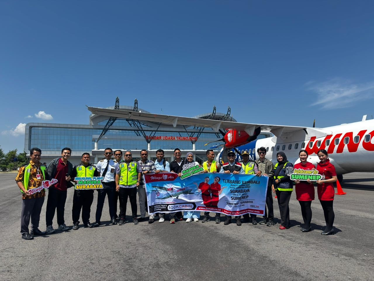 Bandara Trunojoyo Kini Layani Penerbangan Wings Air Rute Surabaya-Sumenep. (Foto Istimewa)