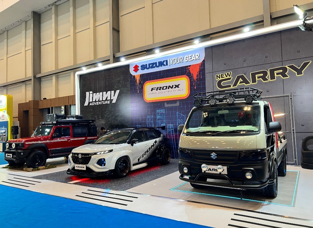 Tampil di IMX 2025, Suzuki Tunjukkan Modifikasi Ekstrem Tanpa Korbankan Fitur. Foto: iNews Media Group.
