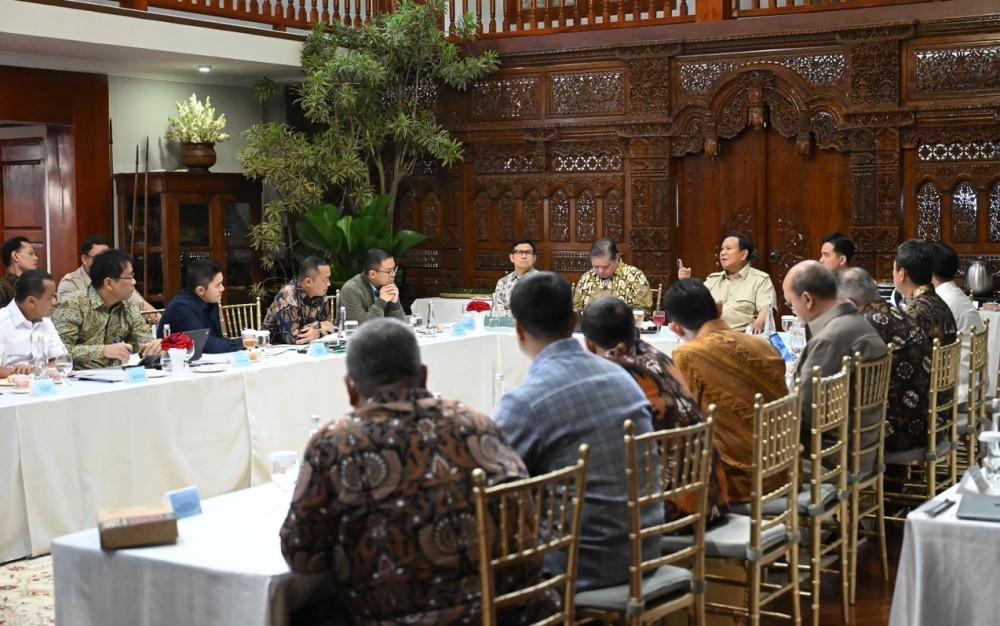 Prabowo Tak Bahas Soal Pemangkasan TKD saat Ratas Bareng Menkeu Purbaya (Biro Setpres)