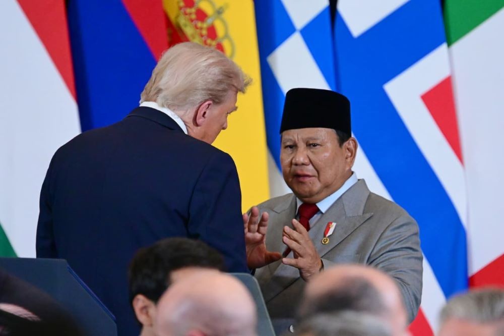 Trump Puji Prabowo di KTT Perdamaian Gaza: Sosok Luar Biasa dari Indonesia. Foto: Setpres.