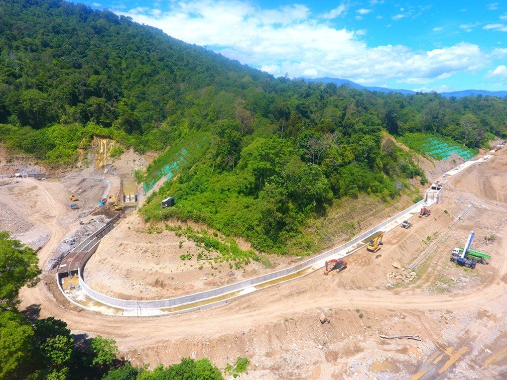 WSKT Ungkap Progres Konstruksi Bangunan Pengarah Bendungan Rukoh Senilai Rp677,34 Miliar. (Foto Istimewa)