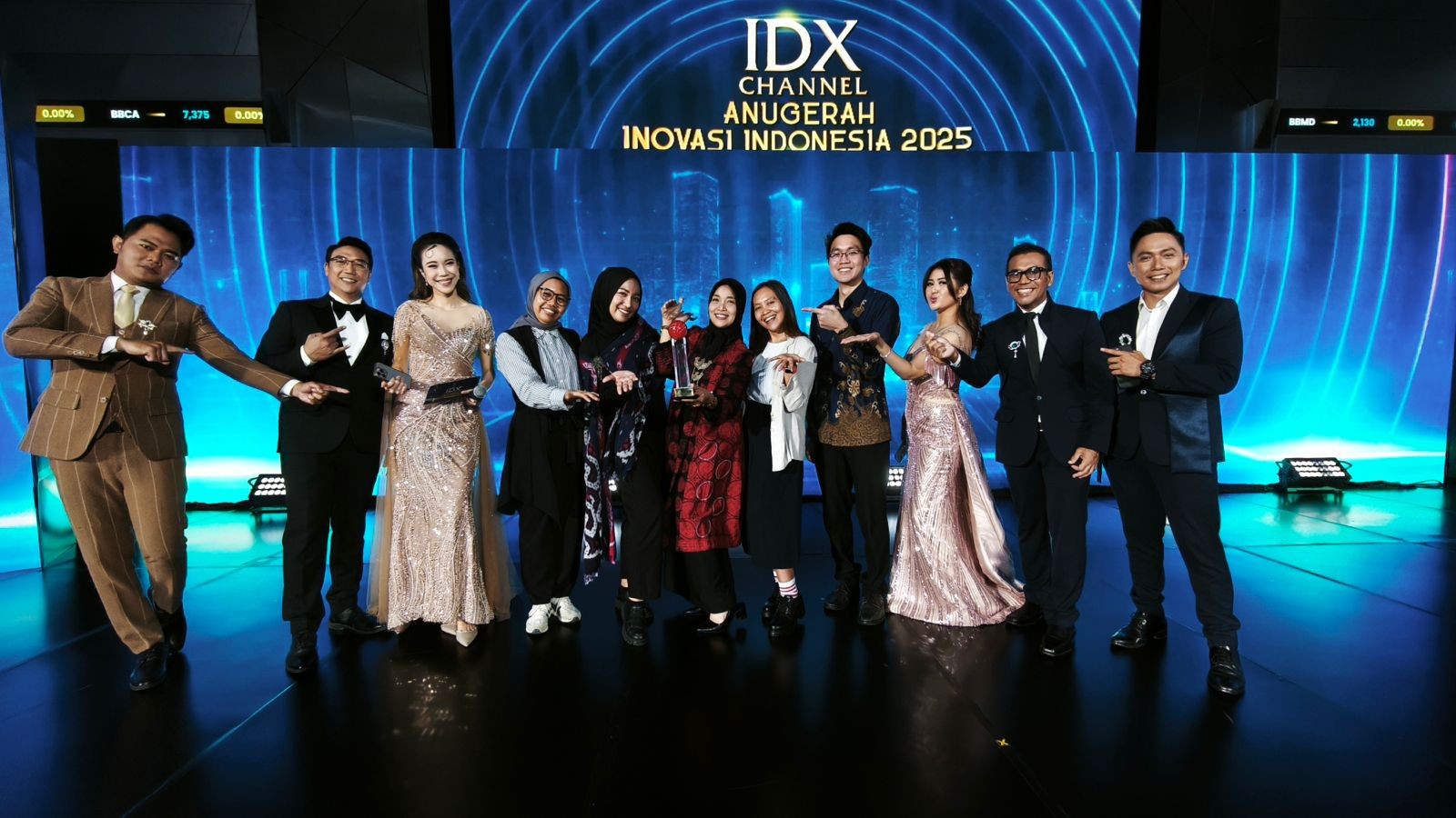 HGII Raih Anugerah Utama Kategori Sustainability IDX Channel Anugerah Inovasi Indonesia 2025. (Foto Istimewa)
