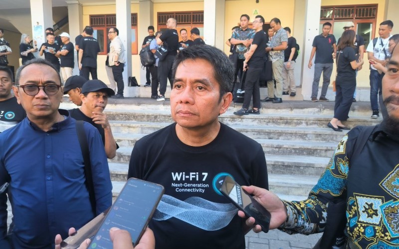 PT Solusi Sinergi Digital Tbk atau Surge (WIFI) dikabarkan memenangi lelang pita frekuensi radio 1,4 GHz. (Foto: iNews Media/Rahmat Fiansyah)