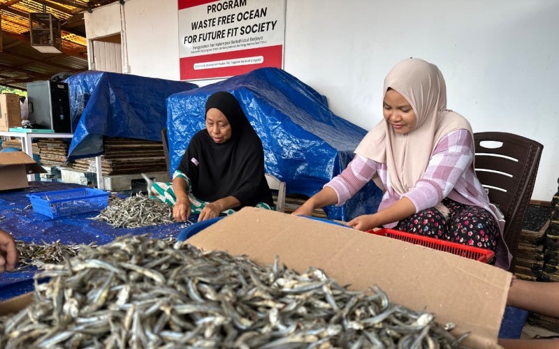 Badak LNG menggelar kegiatan tanggung jawab sosial perusahaan (CSR) aktif terlibat dalam upaya pembangunan Kota Bontang, Kaltim. (Foto: iNews Media/M. Faizal)