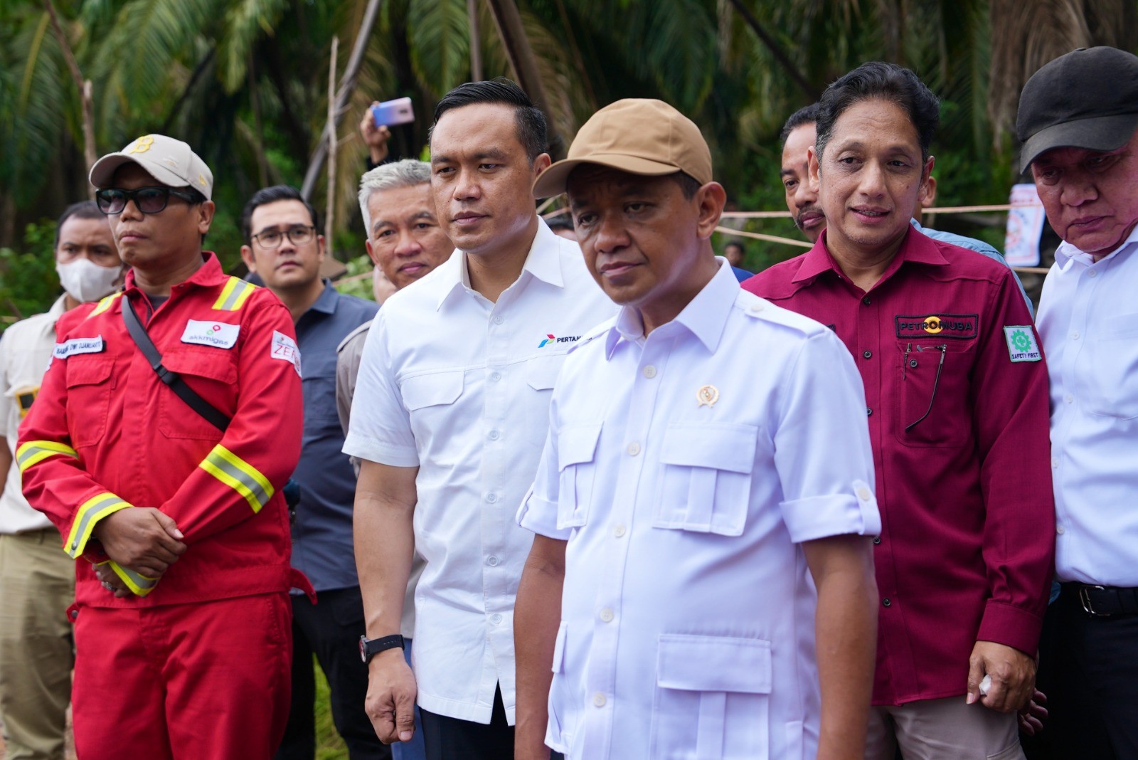 Menteri ESDM dan Pertamina Kunjungi Lapangan Sumur Rakyat Musi Banyuasin (FOTO:Dok Pertamina)