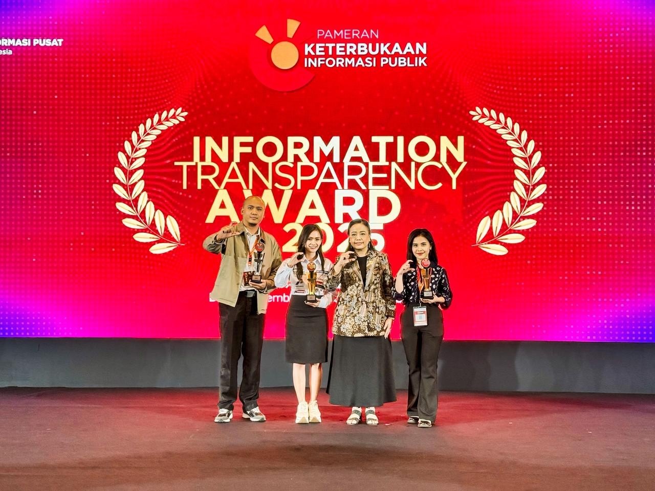 Pertamina Raih Juara Pertama Badan Publik Terinovatif, Information Transparency Award 2025. (Foto: Inews Media Group)
