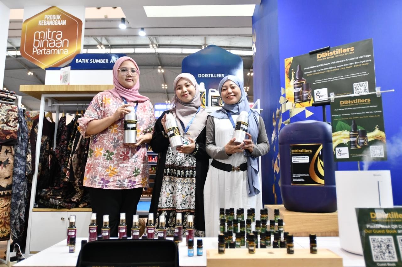 UMKM Pertamina Catat Transaksi Rp269 Miliar hingga Kebanjiran Minat Ekspor di TEI 2025. (Foto Istimewa/Pertamina)