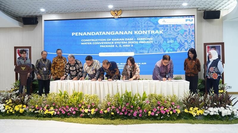 Waskita (WSKT) Kantongi Kontrak Proyek Air Baku Karian-Serpong Paket 1 Senilai Rp939,19 Miliar (Foto: dok WSKT)