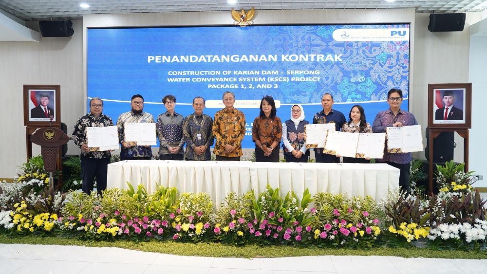 Waskita (WSKT) Raih Kontrak Proyek Air Baku Rp943,47 Miliar. Foto: Waskita Karya.