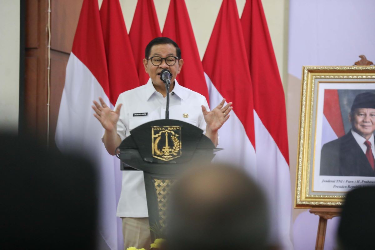 Setuju dengan Purbaya, Pramono Janji Pakai Uang Mengendap Rp14,6 Triliun di Bank Jakarta. (Foto: Aldhi Chandra/Inews Media Group)