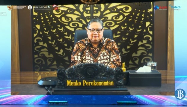 Airlangga Sebut Nilai Ekonomi Digital Indonesia Berpotensi Tembus USD400 Miliar di 2030. (Foto: Tangkapan Layar Youtube Bank Indonesia)