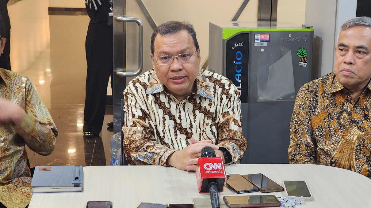 Dirut BEI Sebut IHSG Turun 8 Persen Akibat Investor Panic Selling Pasca Pengumuman MSCI. (Foto Iqbal Dwi/IMG)