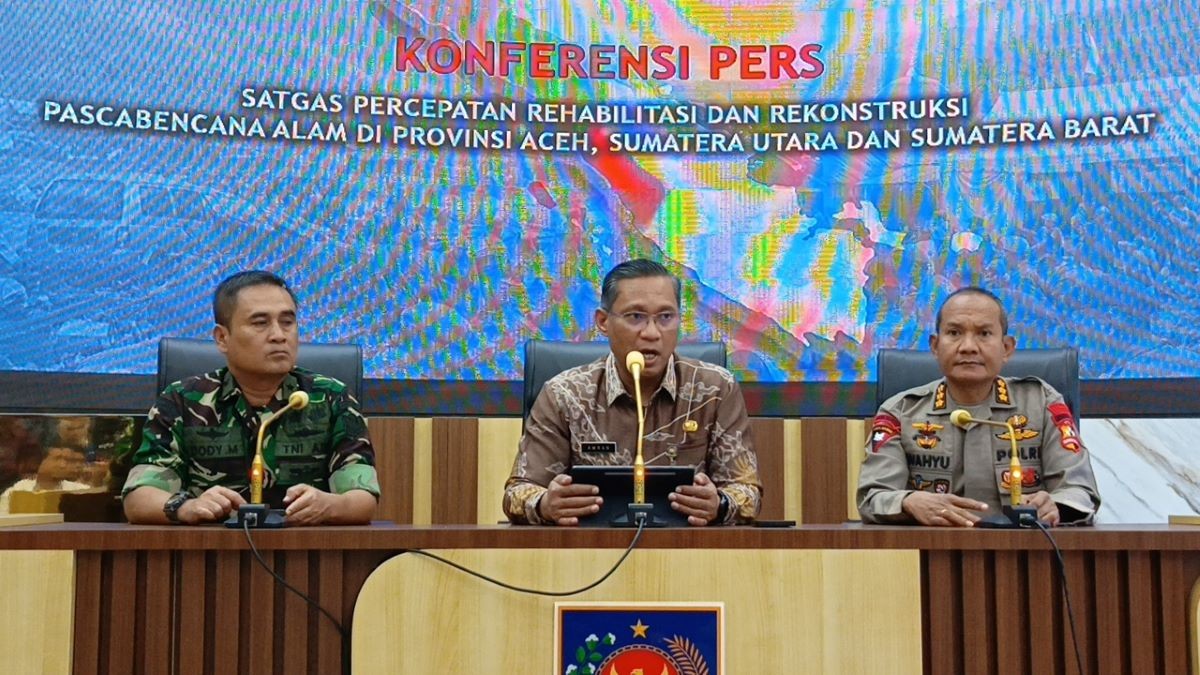 Jumlah Pengungsi Bencana Sumatera Terus Berkurang, Capai 111.788 Orang Hari Ini. (Foto: Nur Khabibi/iNews Media Group)