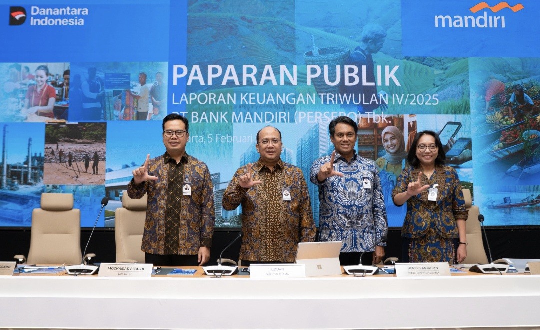 Laba Bank Mandiri (BMRI) Capai Rp56,3 Triliun Sepanjang 2025 (FOTO:Dok BMRI)