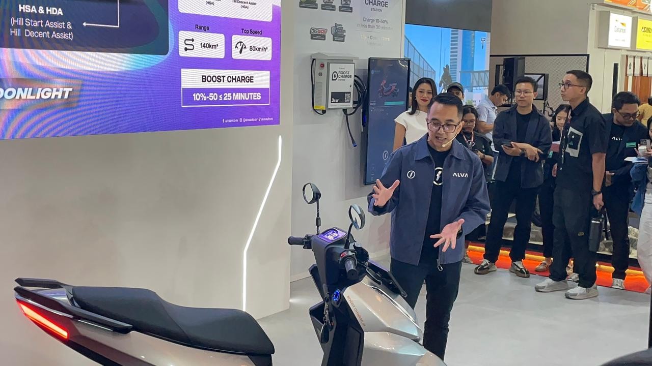 Alva Luncurkan N3 Next Gen di IIMS 2026, Klaim Siap Dipakai Mudik Tahun Ini. (Foto: MNC Media)