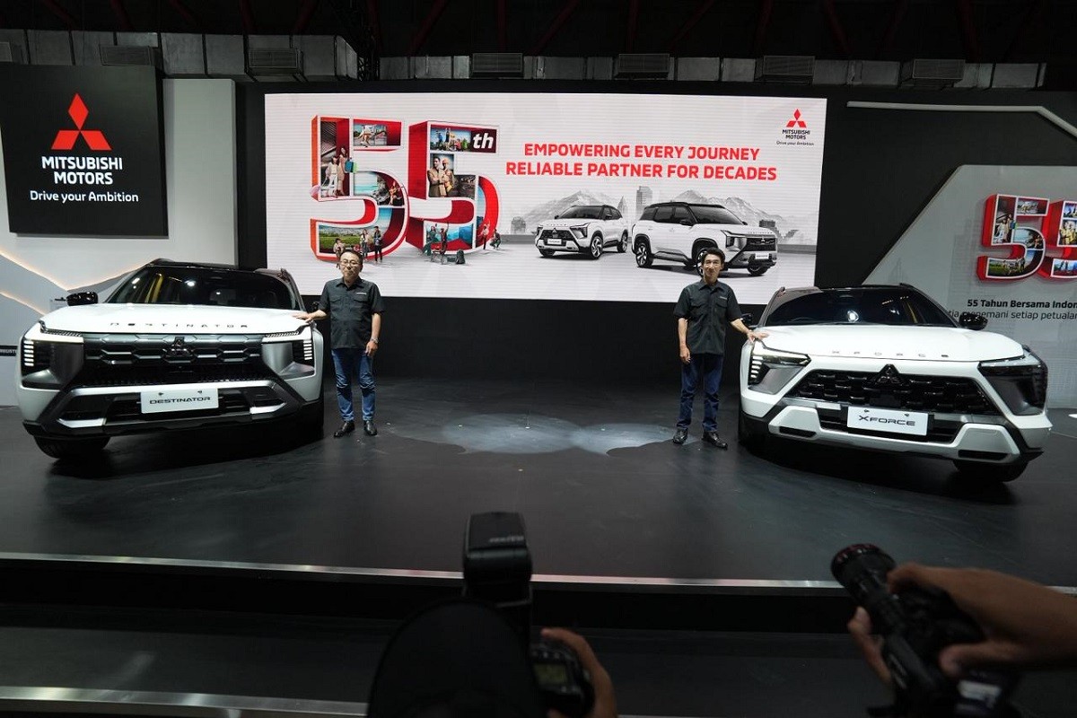 Mitsubishi Luncurkan Destinator dan Xforce Edisi Khusus Perayaan 55 Tahun di RI. (Foto Erha/IMG)