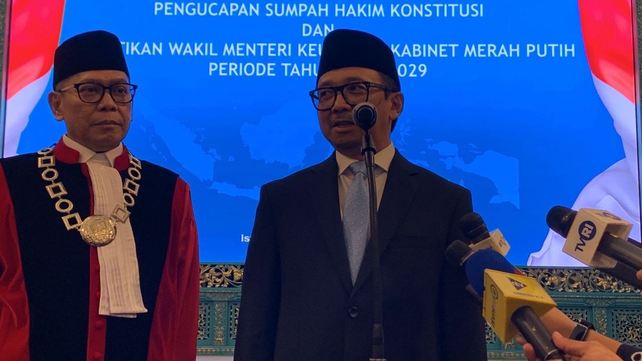 Juda Agung Akui Mundur dari Deputi Gubernur BI karena Diminta Jadi Wamenkeu. (Foto Anggie/IMG)