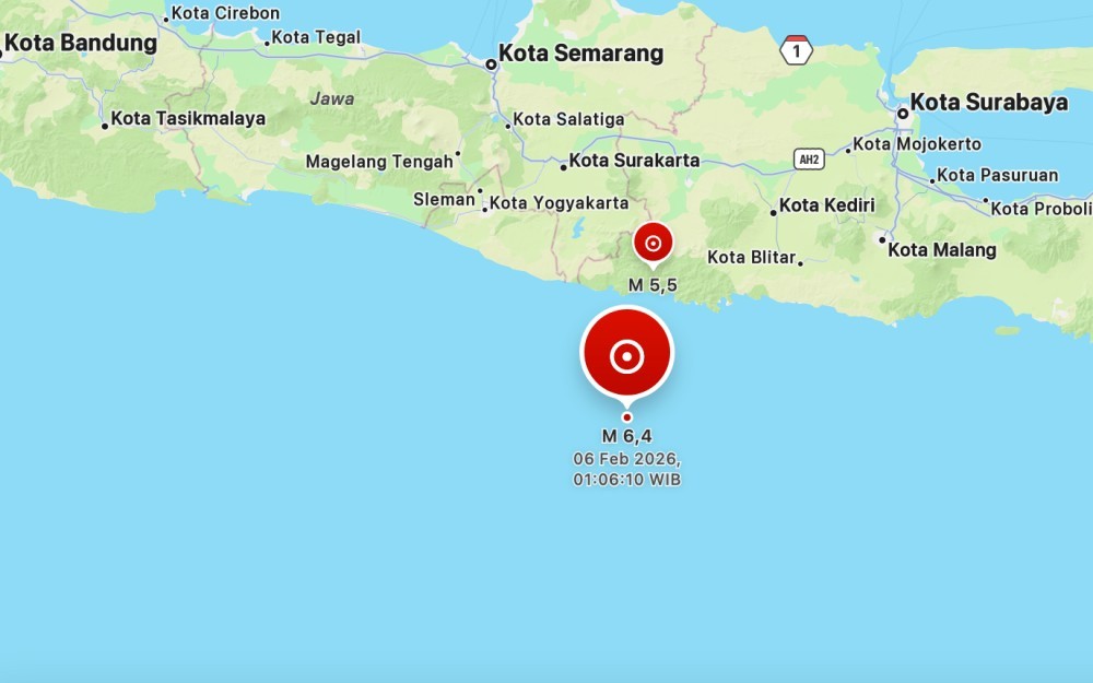 Gempa Bumi Magnitudo 6,4 Guncang Pacitan, BMKG Beberkan Penyebabnya