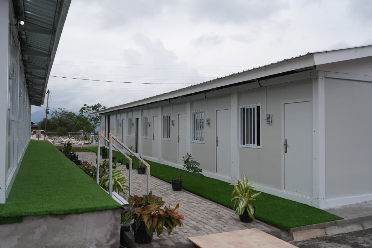 Pembangunan Huntara Modular di Bener Meriah Rampung Awal Ramadan, Siap Tampung 202 KK. (Foto Kementerian PU)