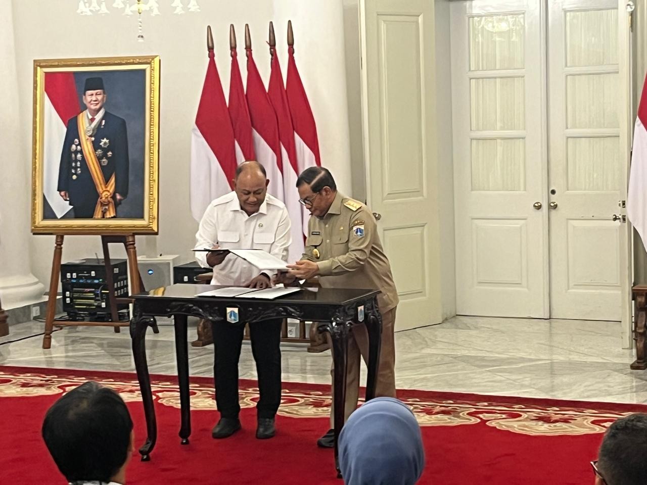 Pemprov DKI Jakarta Teken Nota Kesepahaman dengan BGN, Ini Isinya. (Foto: MNC Media)