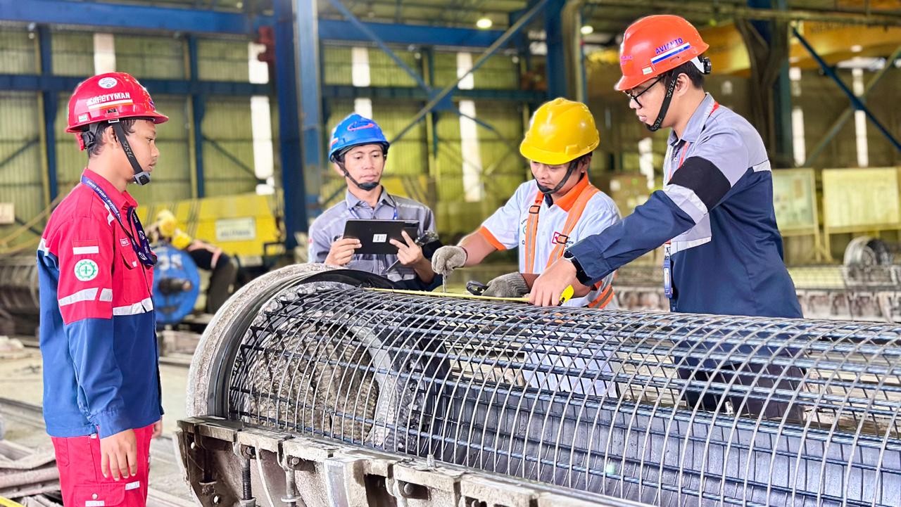 WSBP Pasok 11.089 Batang Spun Pile untuk Proyek UCC Tangguh di Papua Barat. (Foto Istimewa)