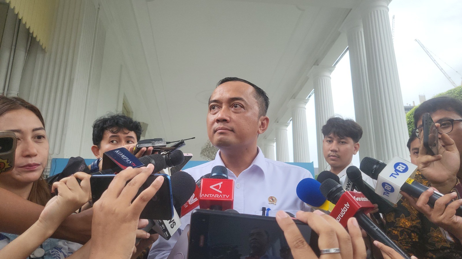 Mensesneg: Penyelesaian Masalah BPJS Tak Harus dengan Penerbitan Perpres. (Foto: MNC Media)