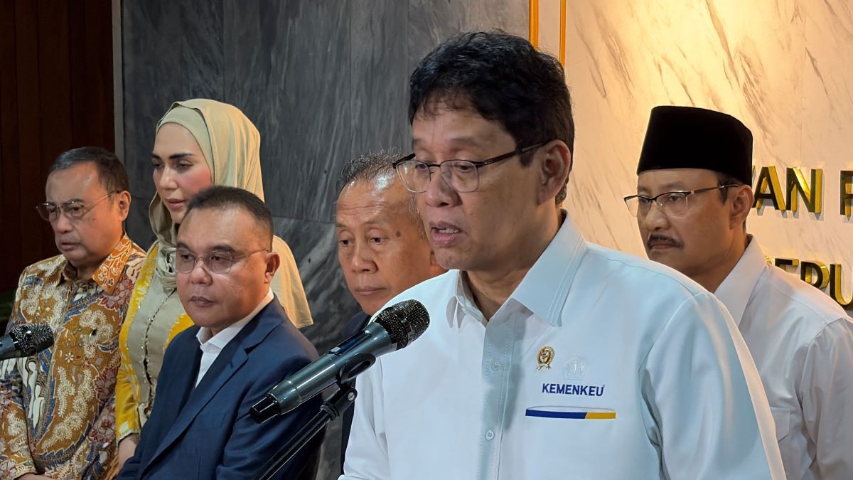 Purbaya Beri Waktu Tiga Bulan untuk 11 Juta Peserta PBI JK Memuktahirkan Data. (Foto: Anggie Ariesta/iNews Media Group)