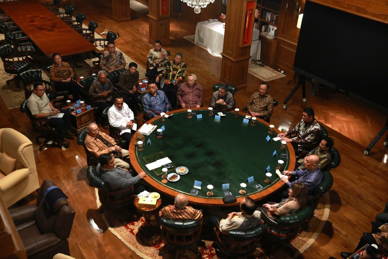 Prabowo Ajak Apindo Ciptakan Lapangan Kerja di Sektor Riil. Foto: iNews Media Group.