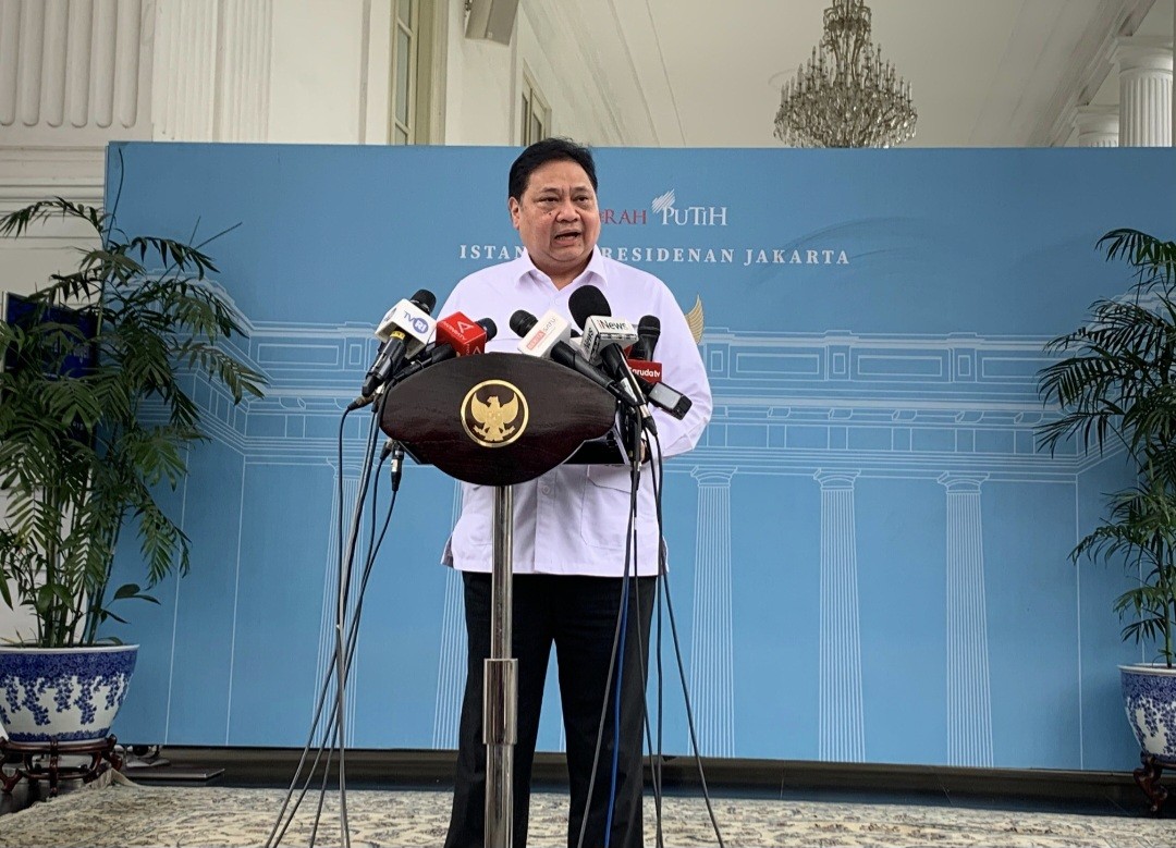 Ratas dengan Prabowo, Airlangga Sampaikan Perkembangan Indikator Makroekonomi (FOTO:Dok Ist)