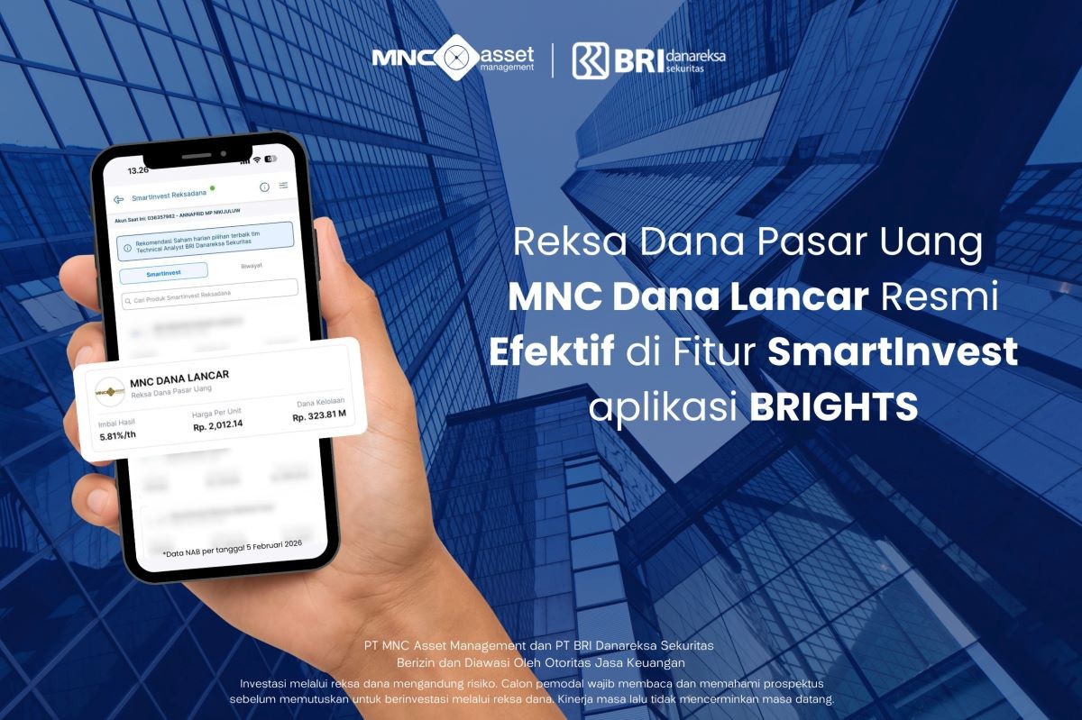 Permudah Investor, MNC Dana Lancar Resmi Efektif di BRIGHTS by BRI Danareksa Sekuritas. (Foto: iNews Media Group)