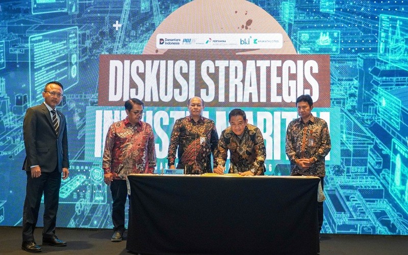 PT Krakatau Steel (Persero) Tbk atau KS (KRAS) menegaskan komitmennya dalam memperkuat kedaulatan industri maritim. (Foto: Ist)