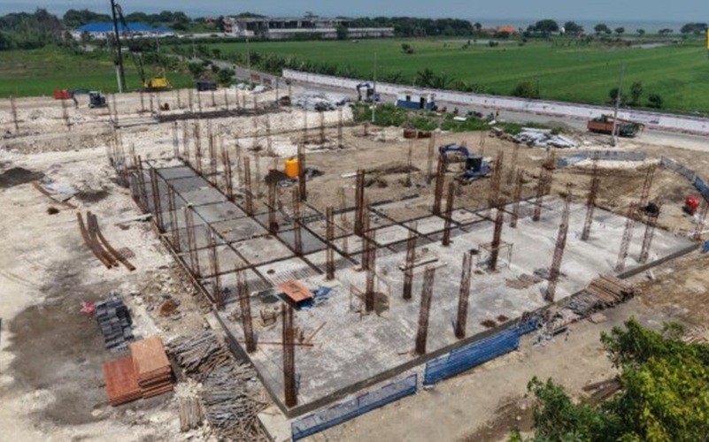 Kementerian Pekerjaan Umum (PU) terus mempercepat pembangunan permanen Sekolah Rakyat (SR) Provinsi Jawa Timur 1. (Foto: Dok. PU)