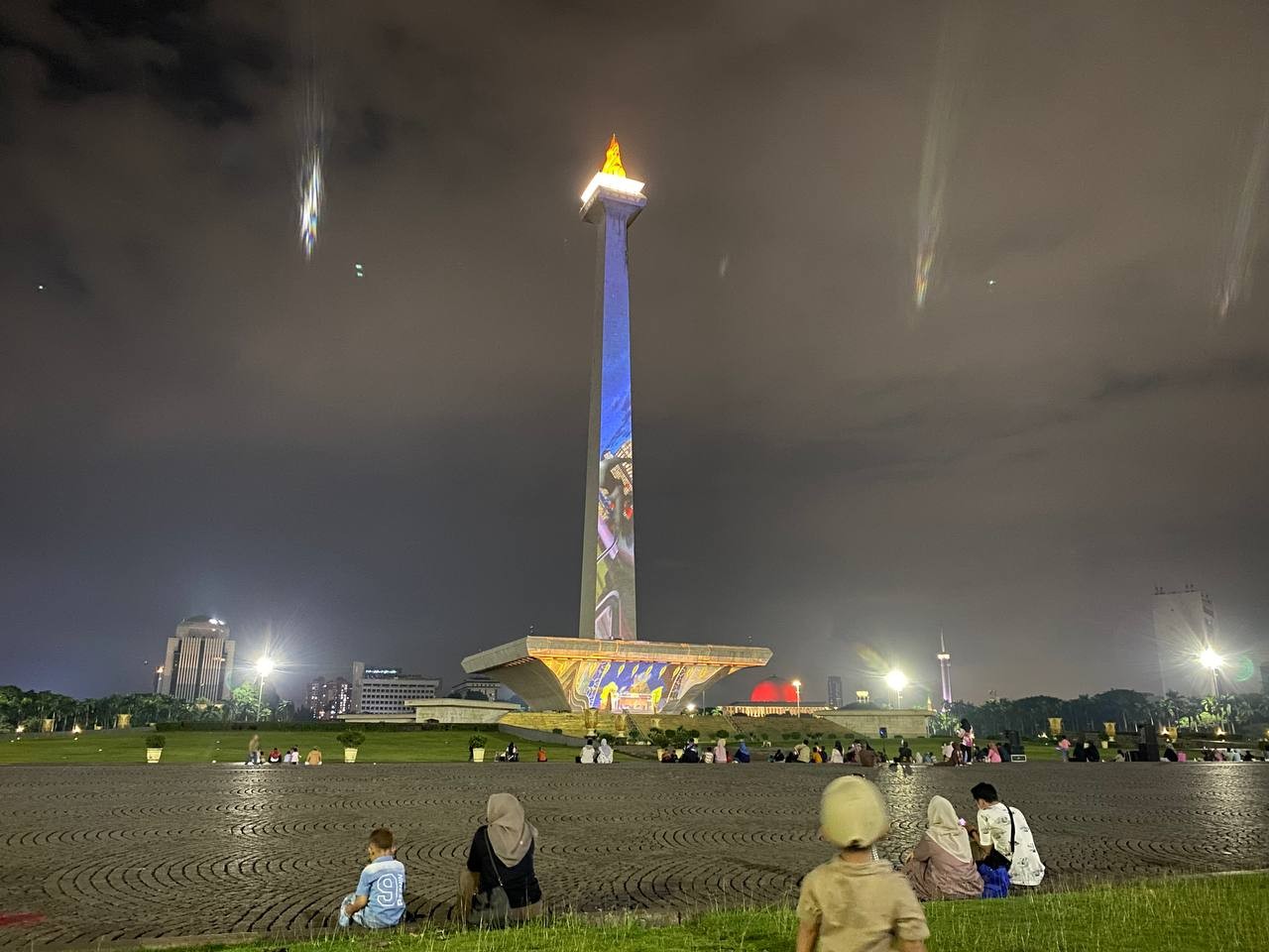 Monas Gelar Pertunjukan Air Mancur Menari saat Imlek, Cek Jadwalnya (FOTO:Dok Ist)