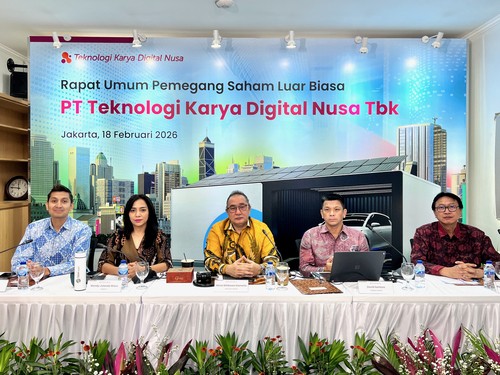 Gelar RUPSLB, Teknologi Karya (TRON) Siap Ekspansi ke Bisnis Kendaraan Listrik (foto: iNews Media Group)