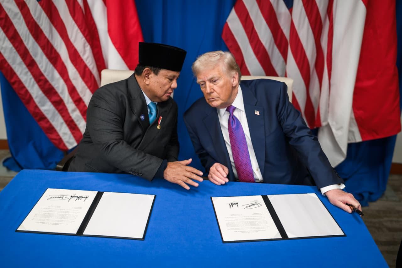 Dorong Pertumbuhan Ekonomi, Prabowo-Trump Sepakati Perjanjian Dagang New Golden Age. (Foto Istimewa)