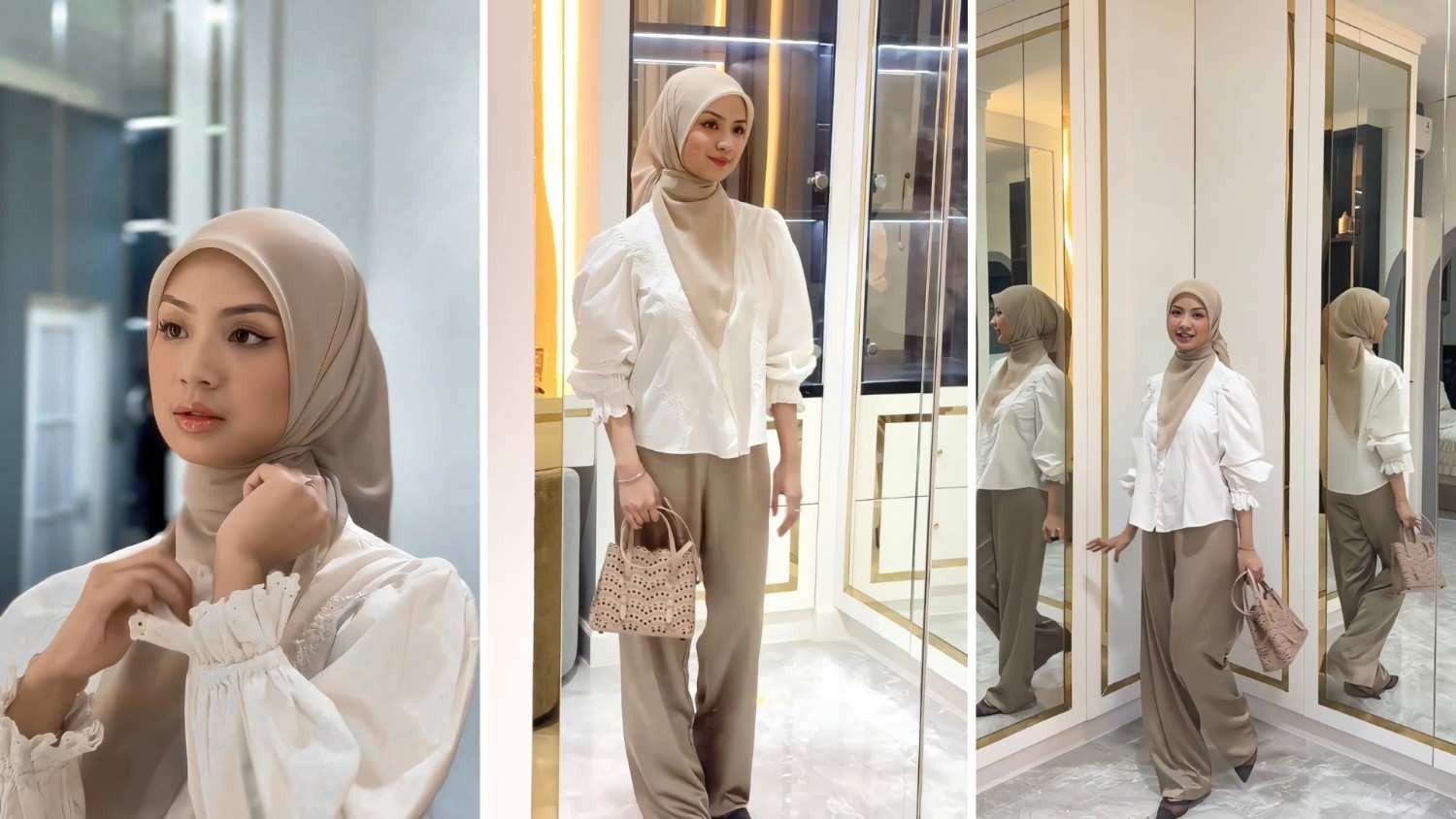 Get Ready With Nashwa Zahira, Inspirasi OOTD Ramadan Stylish di Shopee Big Ramadan Sale. (Foto: Doc Shopee)