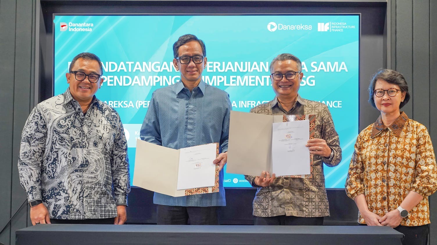 IIF Dukung Danareksa Terapkan Prinsip ESG di Kawasan Industri (foto: iNews Media Group)