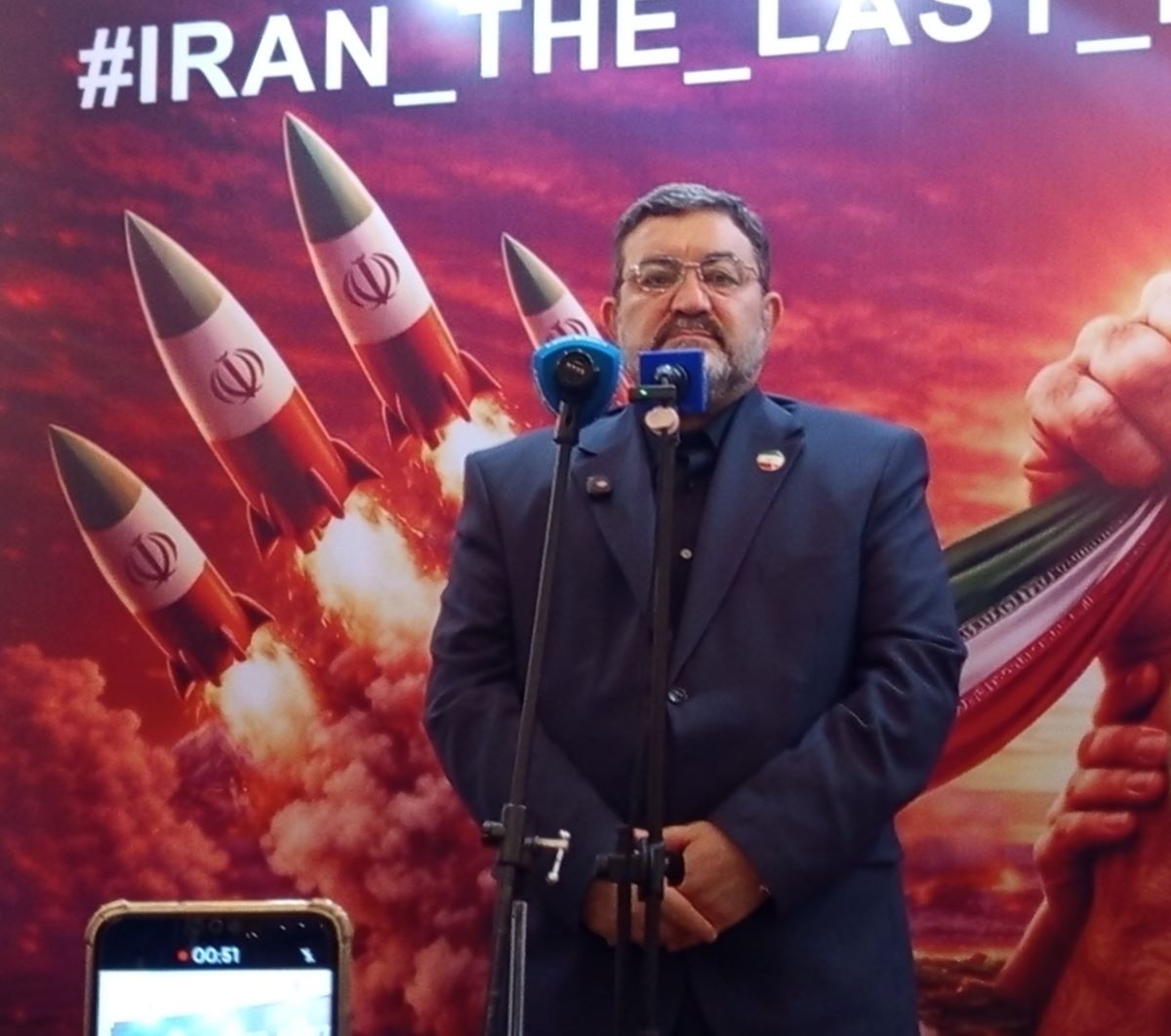 Duta Besar Iran Tegaskan Negaranya Punya Hak Bela Diri Atas Agresi AS-Israel. (Foto: Jonathan/iNews Media Group)