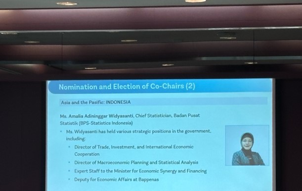 Kepala BPS RI Pimpin Governing Board International Comparison Program untuk Tiga Tahun. (Foto: Dok. BPS)