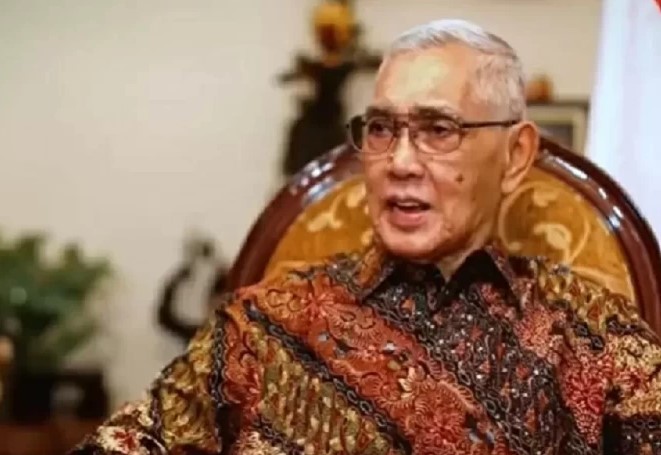 Wapres ke-6 RI Try Sutrisno Meninggal Dunia. Foto: Sekretariat Presiden.