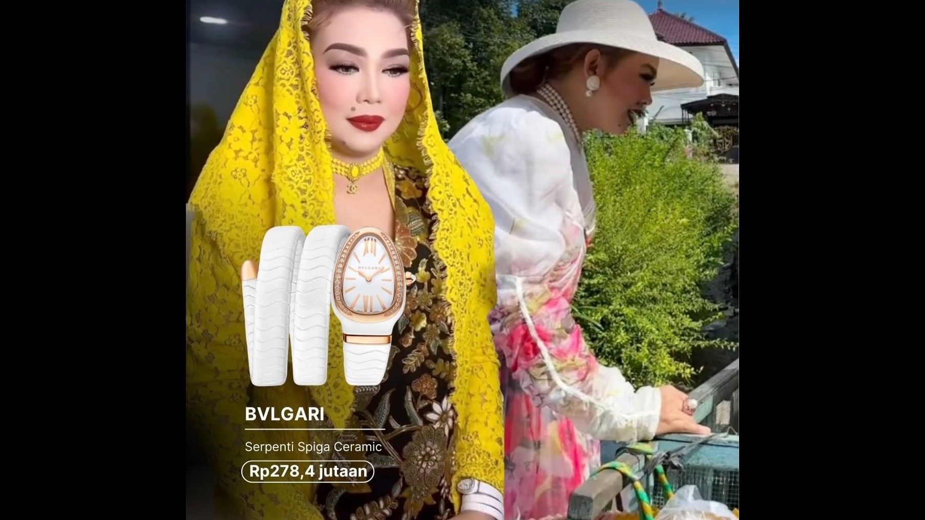 Istri Gubernur Kaltim Punya Jam Tangan Mirip yang Dipakai Lisa Blackpink, Harganya Fantastis. (Foto IG @machtwatch)