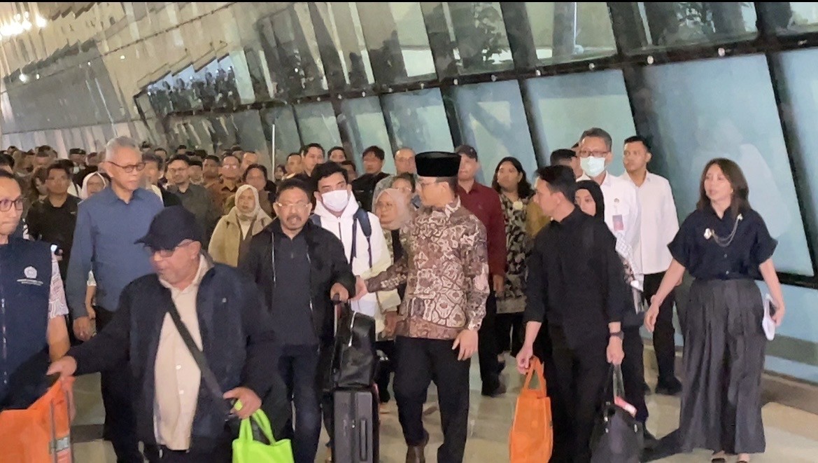 Sebanyak 22 WNI yang Dipulangkan dari Iran Tiba di Bandara Soetta (FOTO:Dok Ist)