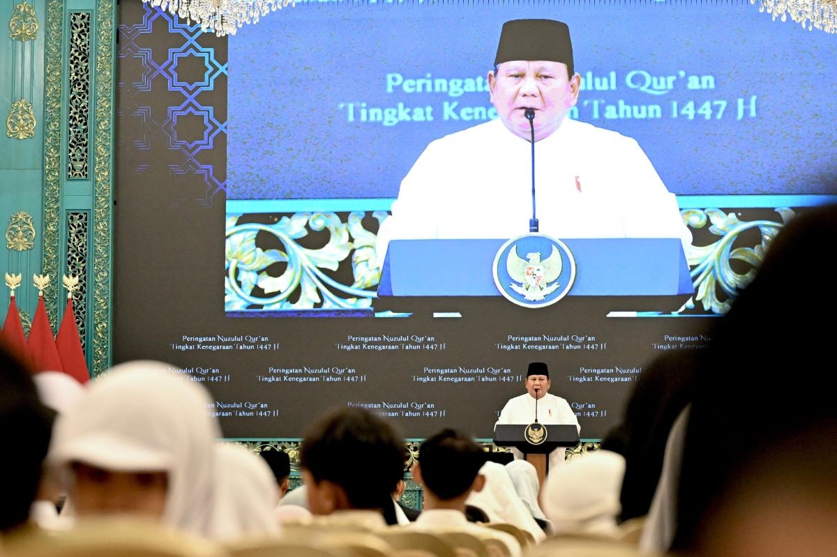 Prabowo Sebut Dunia Penuh Ketidakpastian dan Bahaya, Perlu Perkuat Persatuan Bangsa. (Foto: Dok. BPMI)