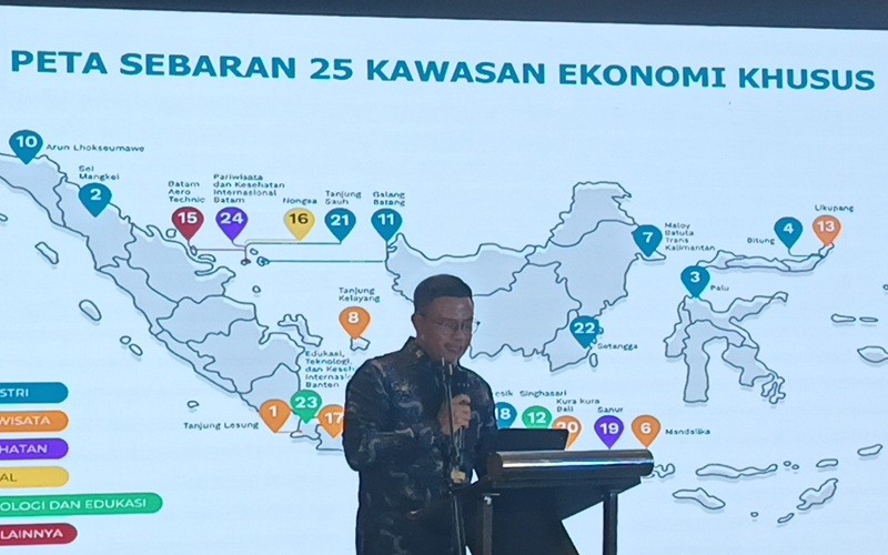 Kawasan Ekonomi Khusus (KEK) telah menjadi salah satu mesin pertumbuhan ekonomi nasional dari sisi investasi. (Foto: iNews Media/Rohman Wibowo)