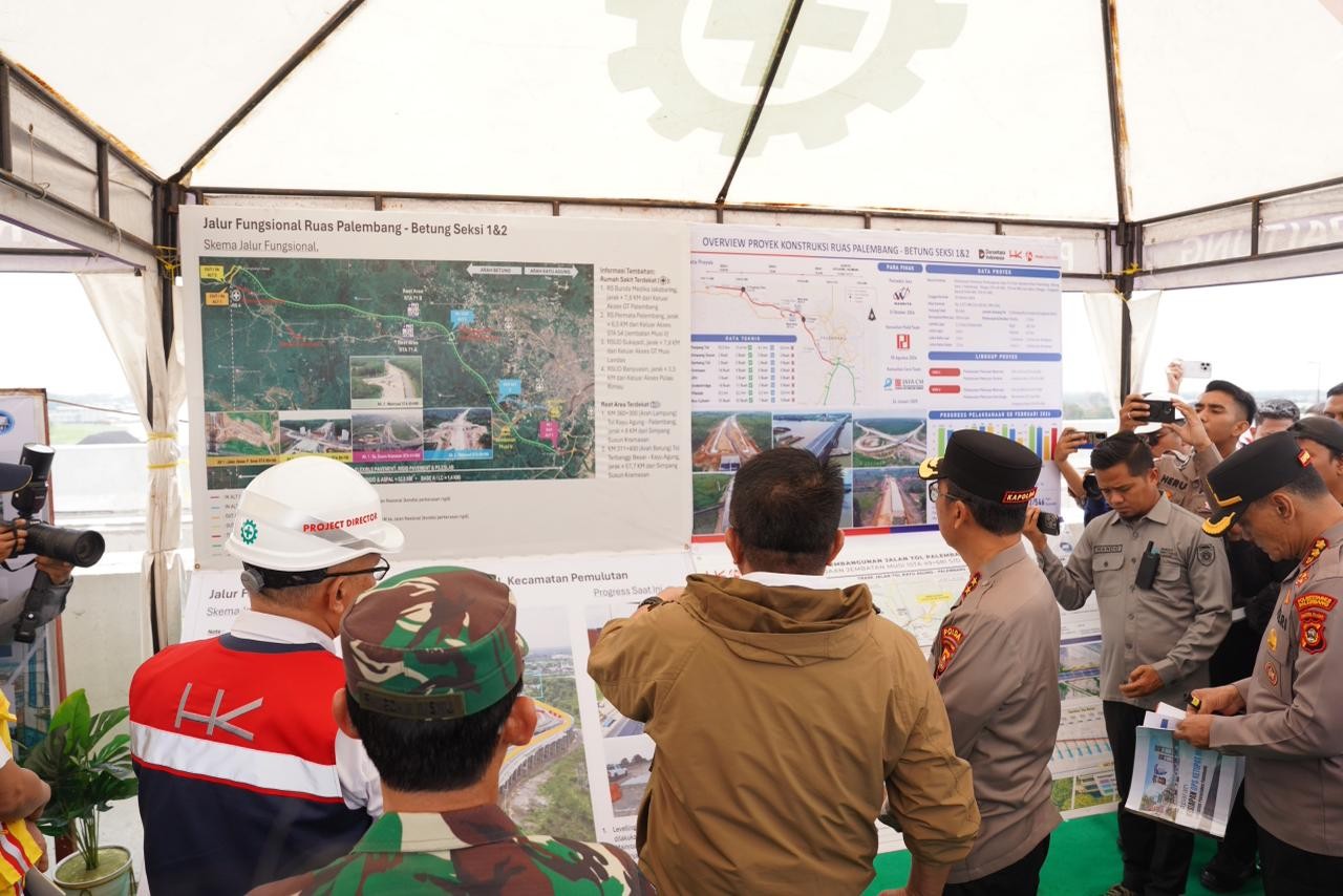 Hutama Karya Tuntaskan Pekerjaan Pemeliharaan Jalan Tol Trans Sumatera Jelang Mudik Lebaran 2026. (Foto Istimewa)