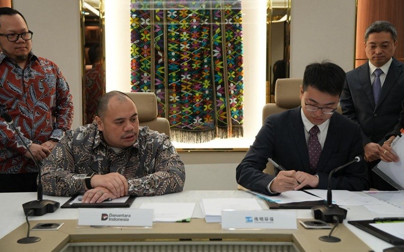 Danantara menetapkan Zhejiang Weiming Environment Protection Co., Ltd., sebagai mitra operator fasilitas Waste-to-Energy (WtE) di Bogor Raya. (Foto: Ist)